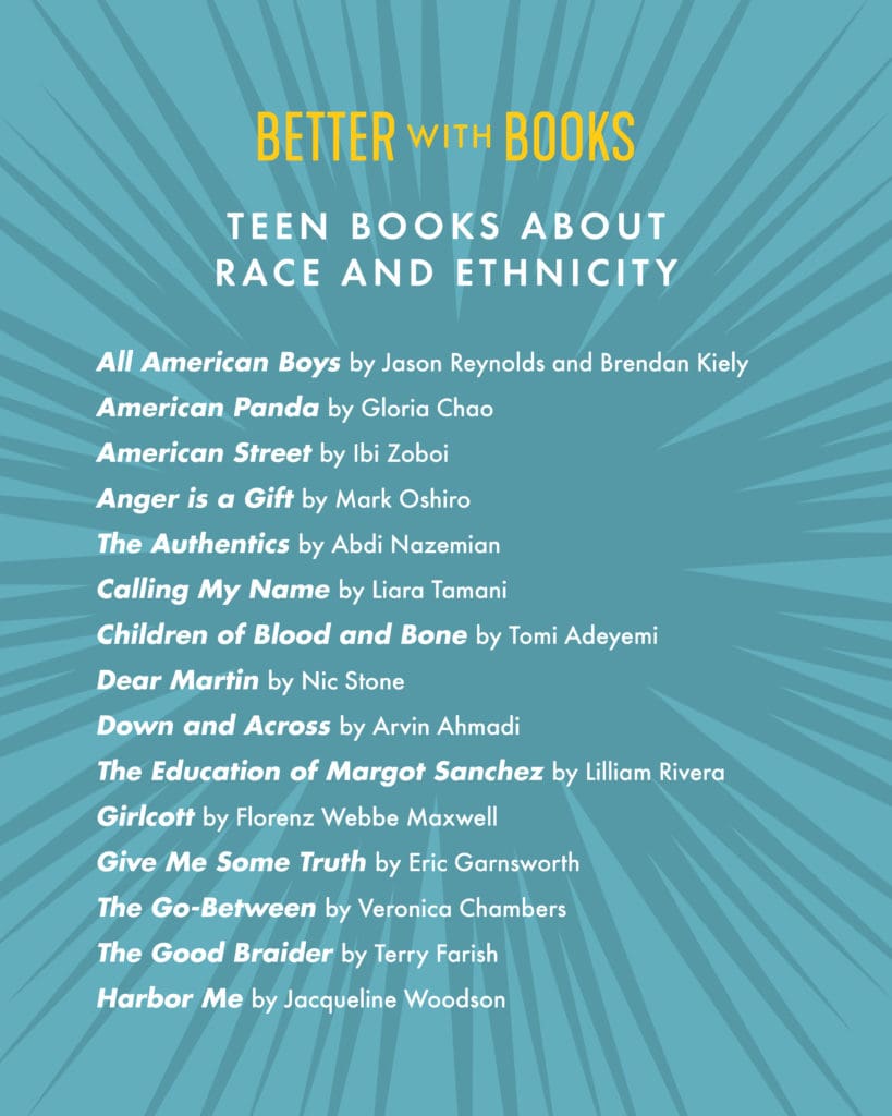 Better With Books Teen Reading List for Race and Ethnicity Image 1