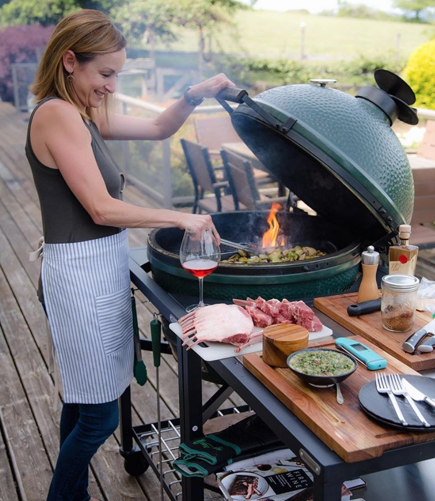 Fire + Wine author Mary Cressler Grilling