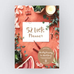 52 Lists Coral Planner