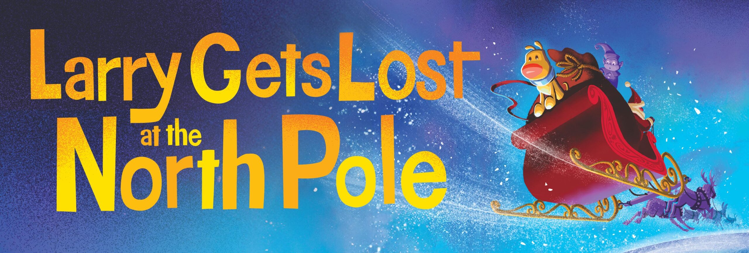 Larry gets lost in the north pole